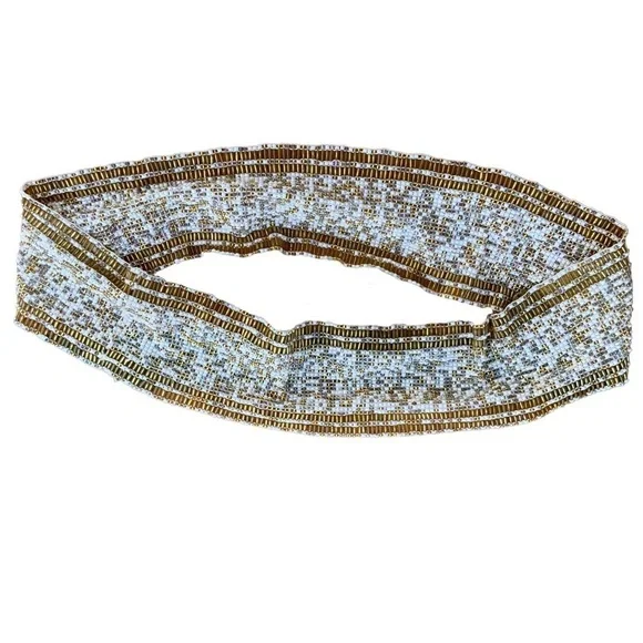 Anthropologie | Accessories | Anthropologie Gold Beaded Belt  display picture 1